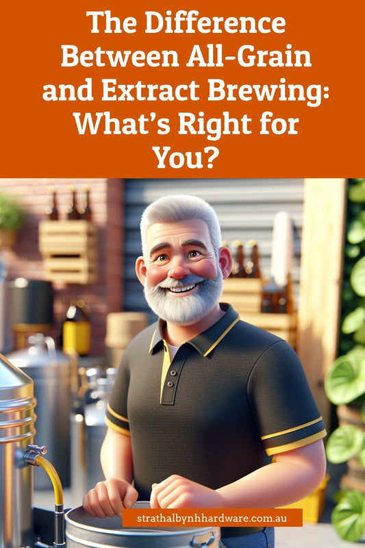 The Difference Between All-Grain and Extract Brewing: What’s Right for You?