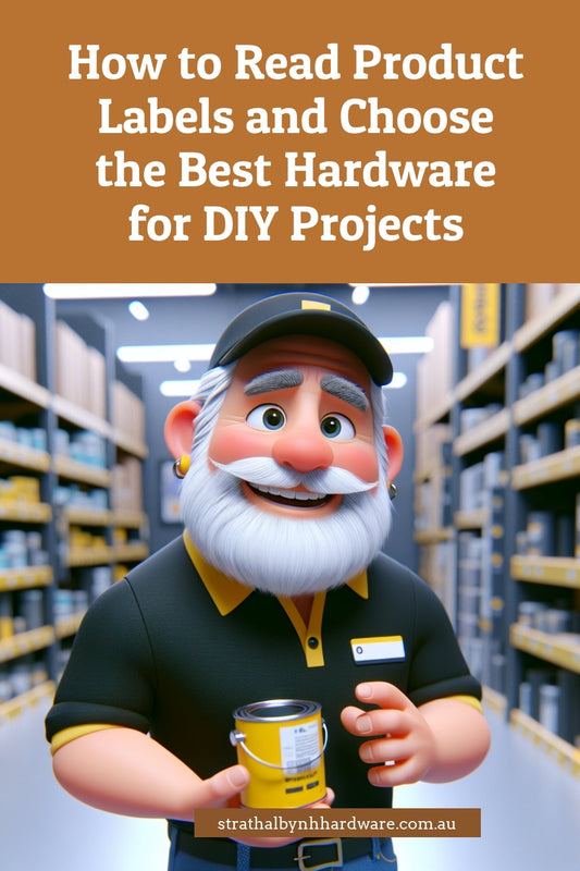 How to Read Product Labels and Choose the Best Hardware for DIY Projects
