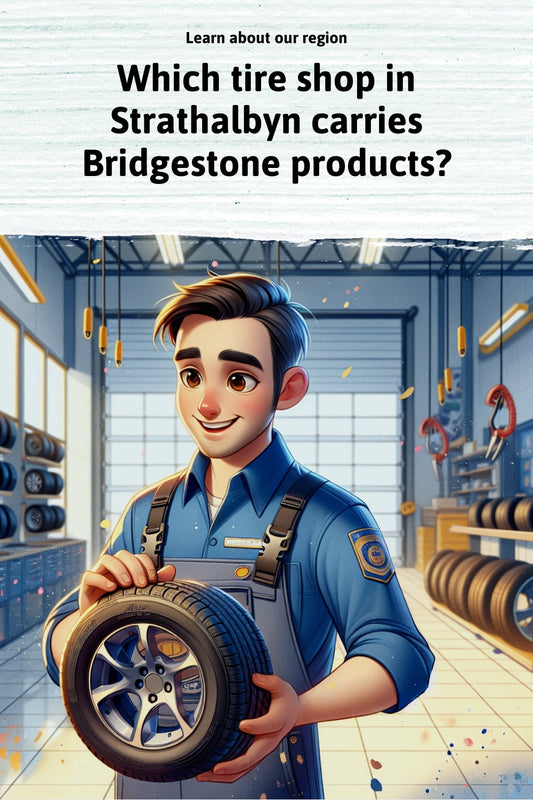 Which tire shop in Strathalbyn carries Bridgestone products?