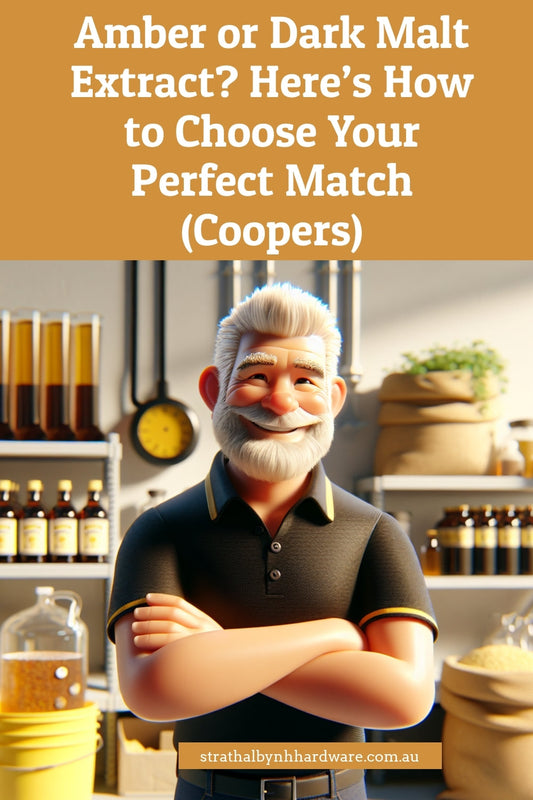 Amber or Dark Malt Extract? Here’s How to Choose Your Perfect Match (Coopers)