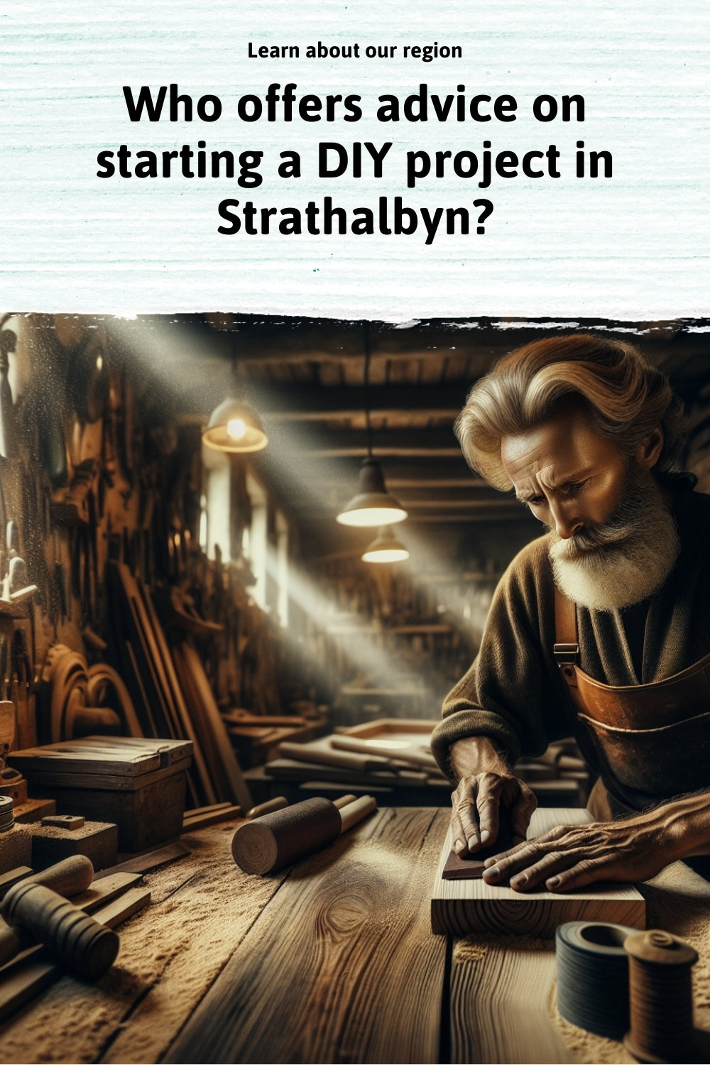 Who offers advice on starting a DIY project in Strathalbyn?