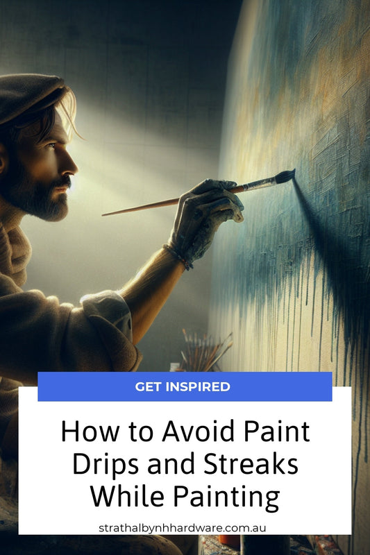 How to Avoid Paint Drips and Streaks While Painting