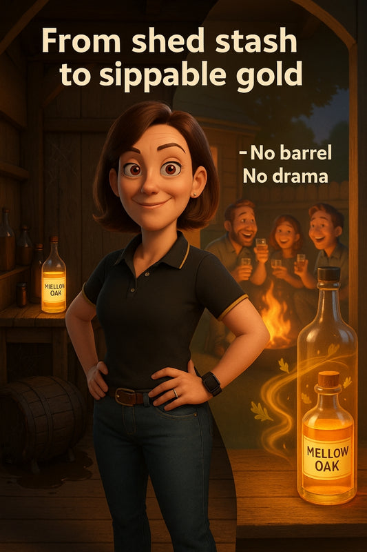 No barrel. No wait. Just GOOD whiskey. 👇