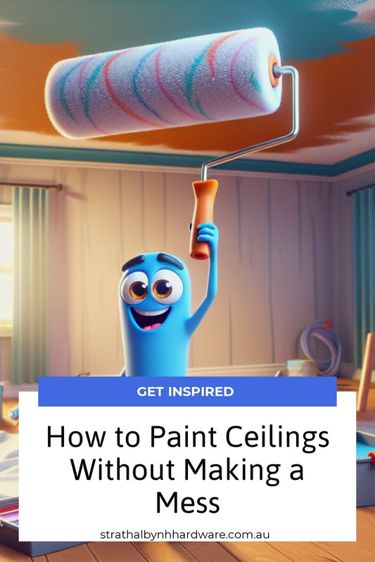 How to Paint Ceilings Without Making a Mess