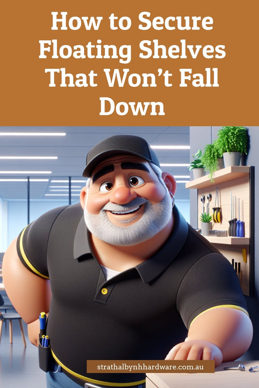 How to Secure Floating Shelves That Won’t Fall Down