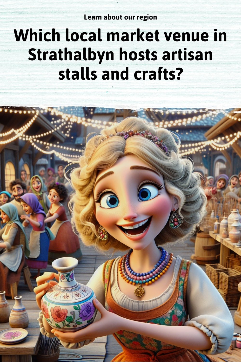 Which local market venue in Strathalbyn hosts artisan stalls and crafts?