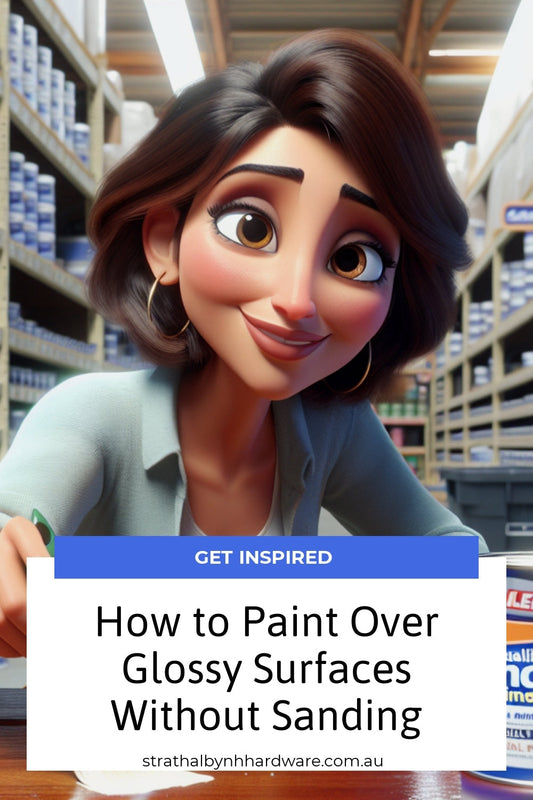 How to Paint Over Glossy Surfaces Without Sanding