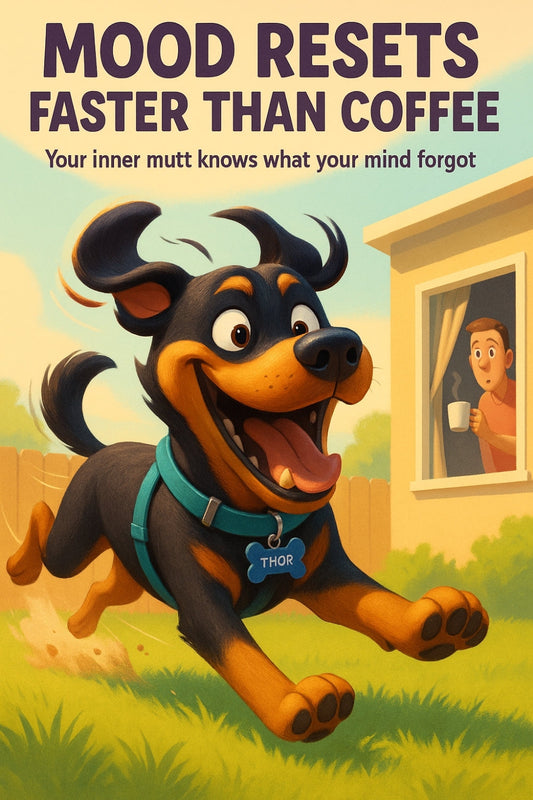 Ever feel like your body needs to bolt before your brain explodes? 🐾