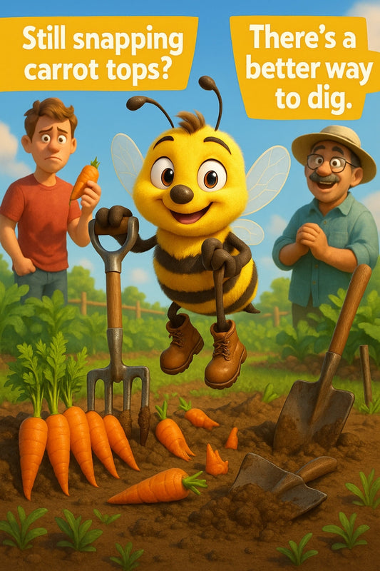 Swapping a shovel for this tool saved me from carrot carnage 👇