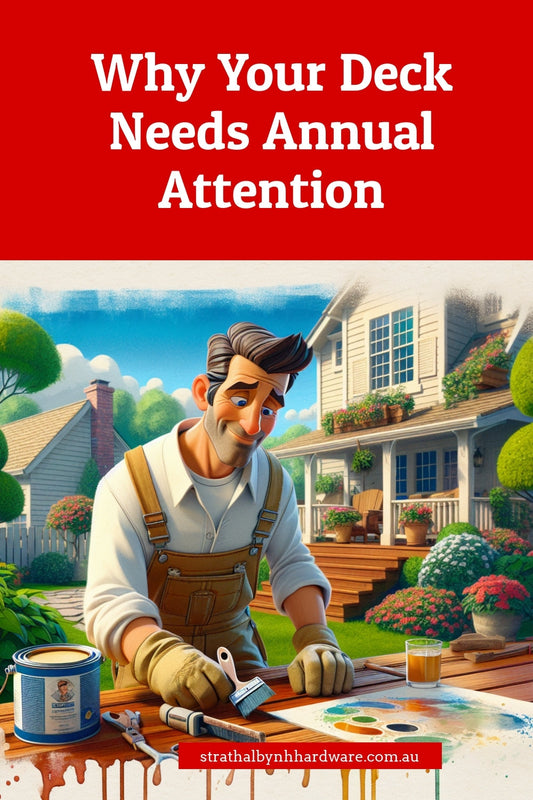Why Your Deck Needs Annual Attention