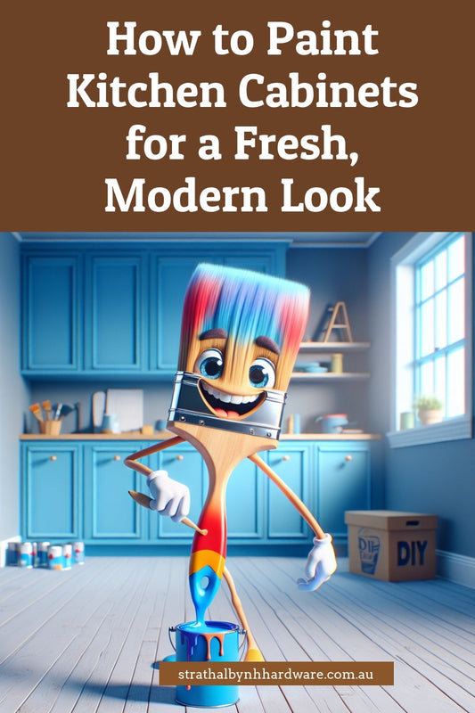 How to Paint Kitchen Cabinets for a Fresh, Modern Look