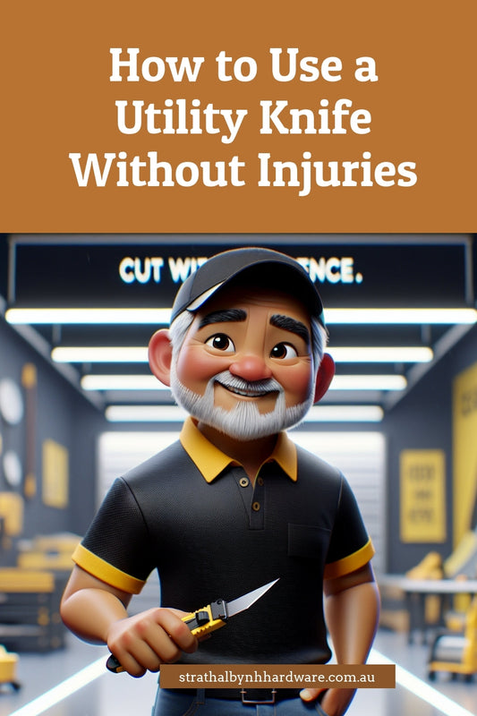 How to Use a Utility Knife Without Injuries