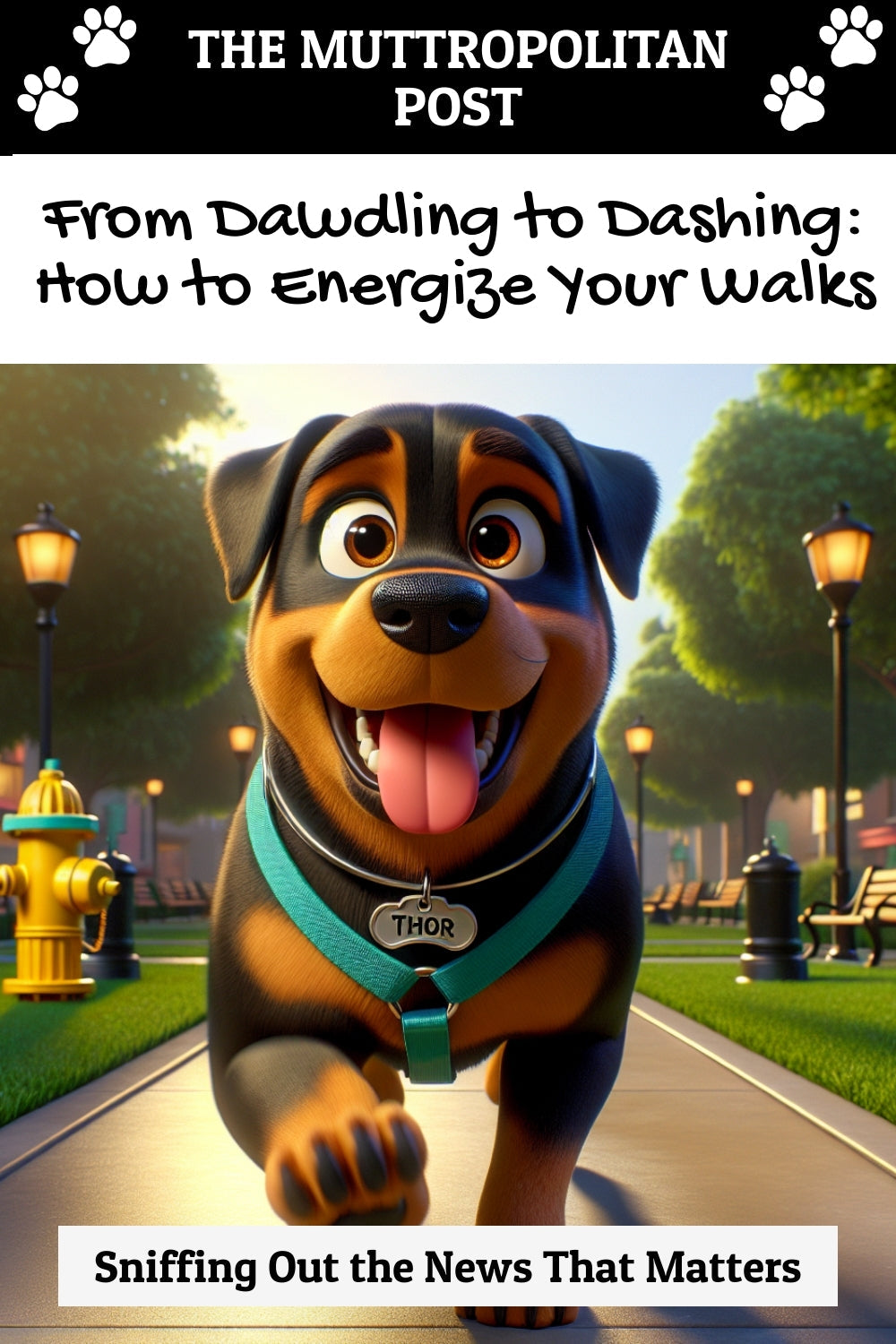 From Dawdling to Dashing: How to Energize Your Walks