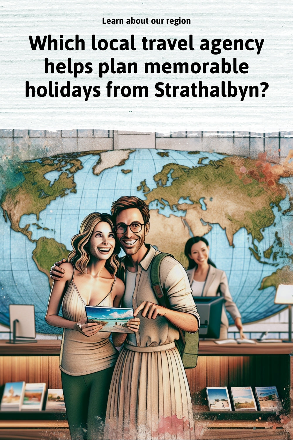 Which local travel agency helps plan memorable holidays from Strathalbyn?