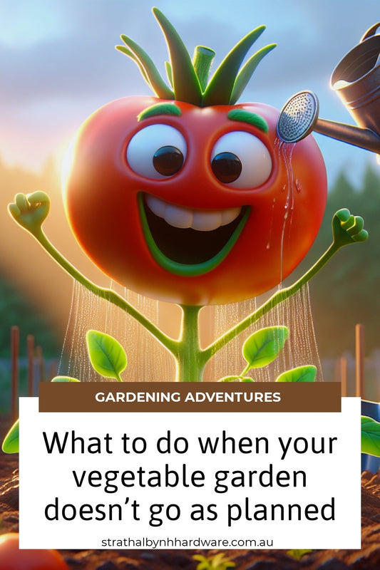 What to do when your vegetable garden doesn’t go as planned