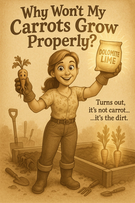 Neutrog knows carrots. Disappointed by yours? It’s not you — it’s the soil setup.