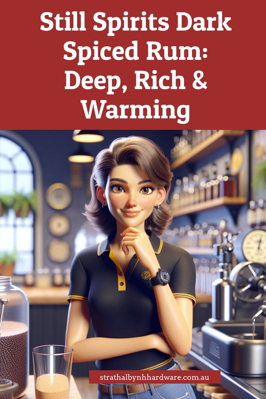 Still Spirits Dark Spiced Rum: Deep, Rich & Warming