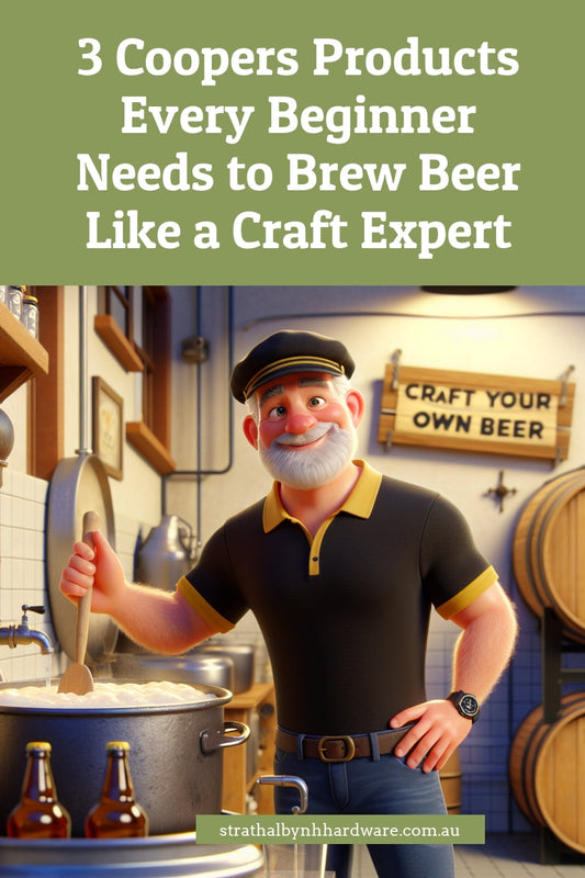 3 Coopers Products Every Beginner Needs to Brew Beer Like a Craft Expert