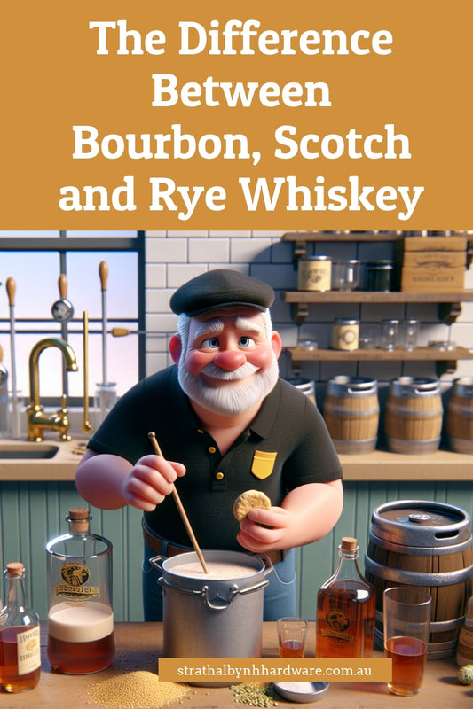 The Difference Between Bourbon, Scotch and Rye Whiskey