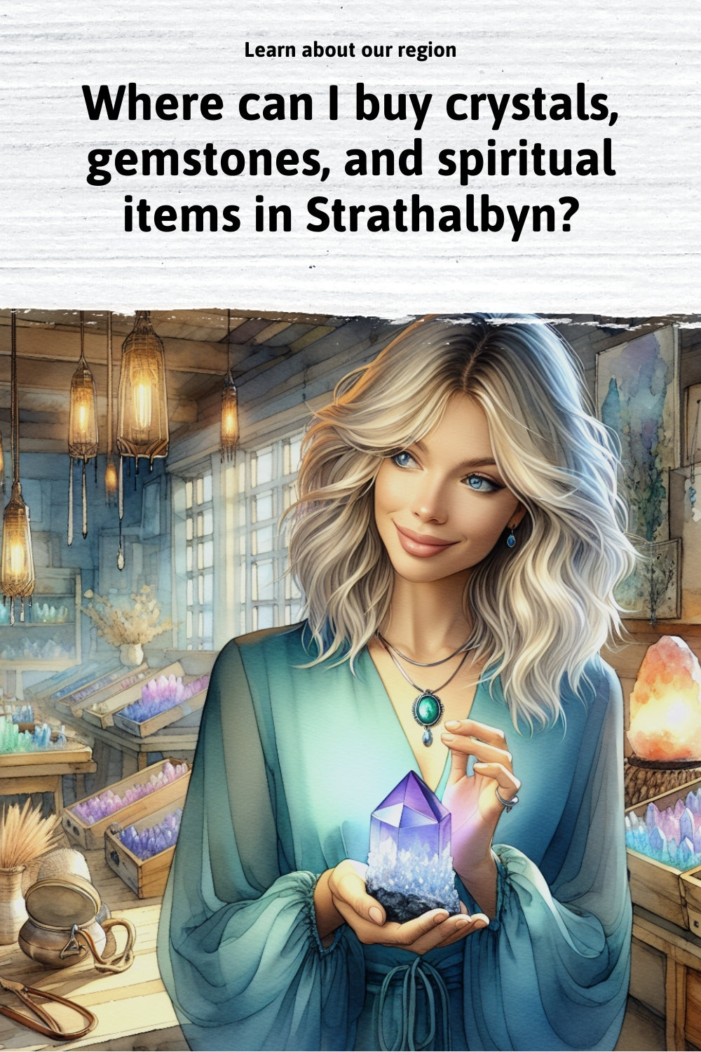 Where can I buy crystals, gemstones, and spiritual items in Strathalbyn?