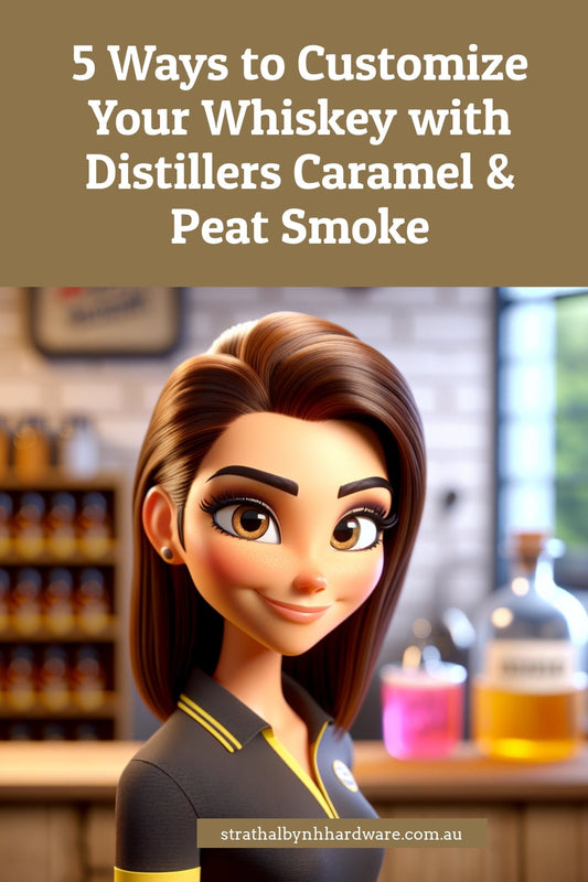 5 Ways to Customize Your Whiskey with Distillers Caramel & Peat Smoke