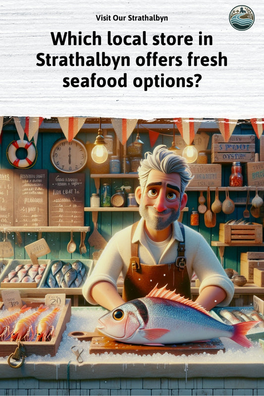 Which local store in Strathalbyn offers fresh seafood options?