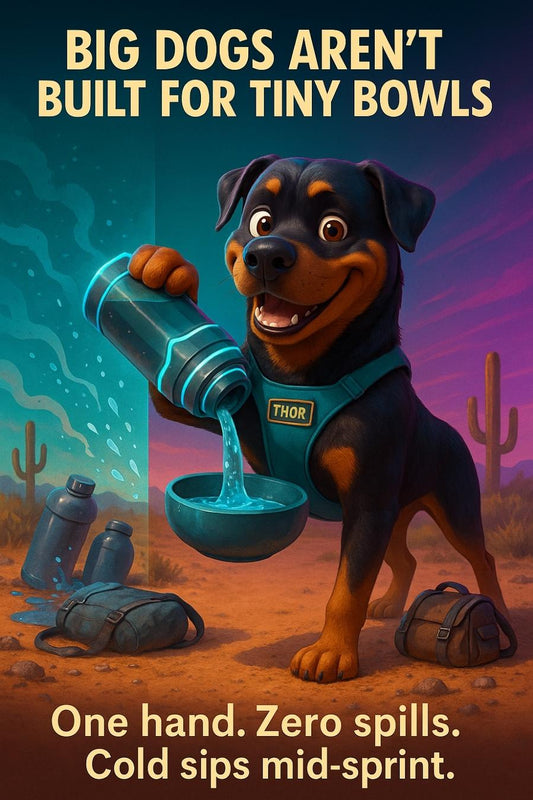 42°C outside, and your dog’s still licking condensation off your esky? 👇