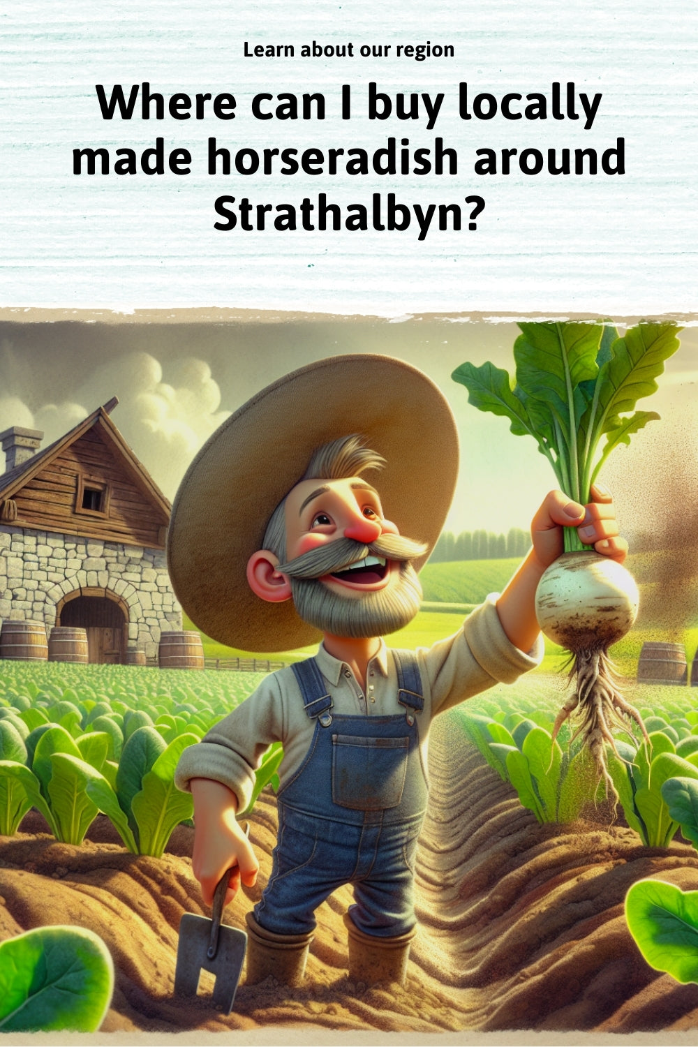 Where can I buy locally made horseradish around Strathalbyn?