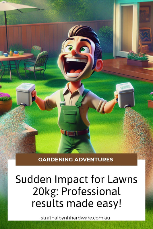 Sudden Impact for Lawns 20kg: Professional results made easy!