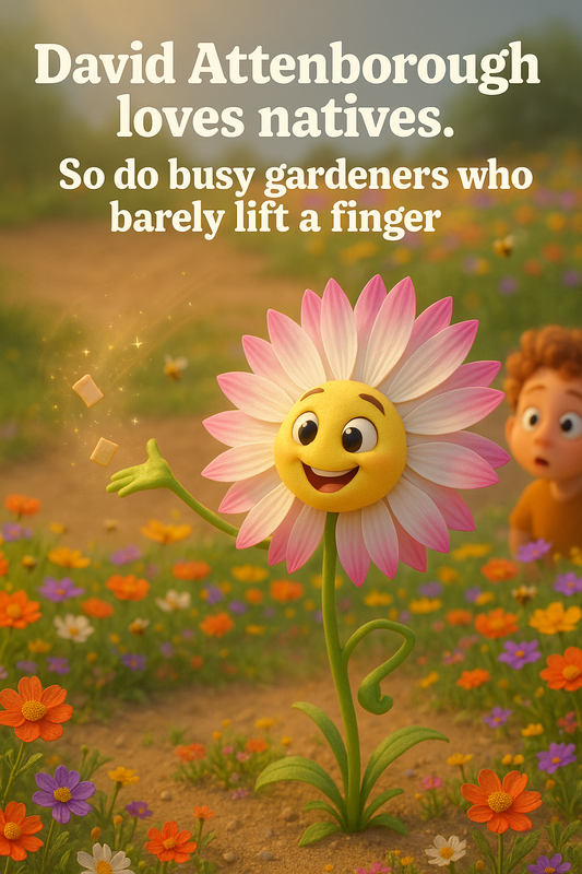 David Attenborough loves natives. So do busy gardeners who barely lift a finger — here's why.