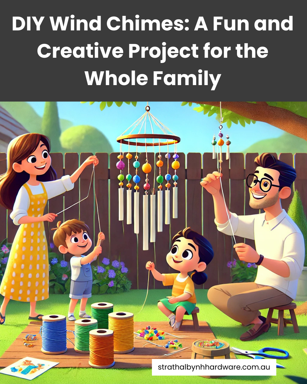 DIY Wind Chimes: A Fun and Creative Project for the Whole Family
