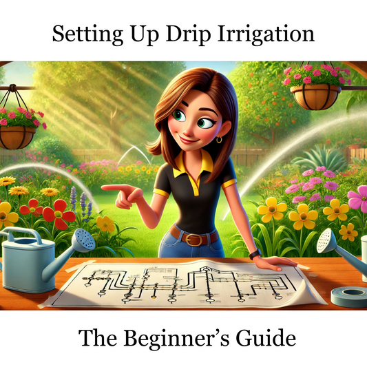 Setting up dripper irrigation; a beginner's guide