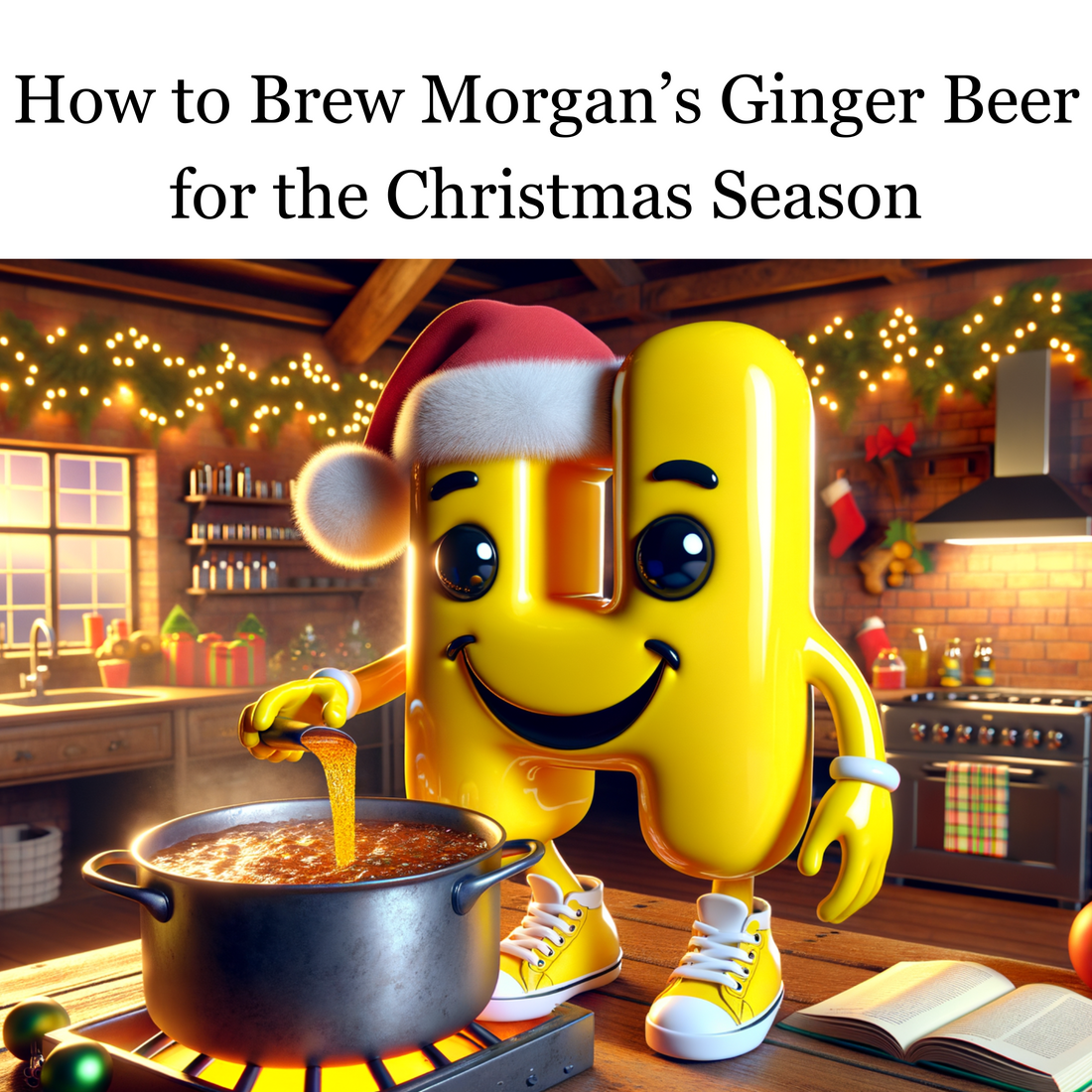 How to Brew Morgan's Ginger Beer for the Christmas Season