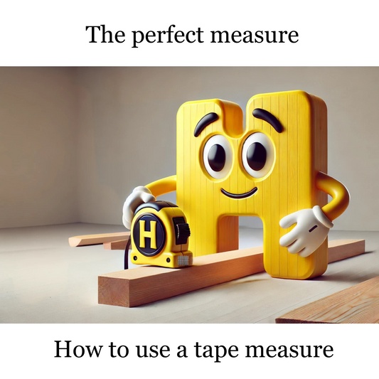 How to use a tape measure