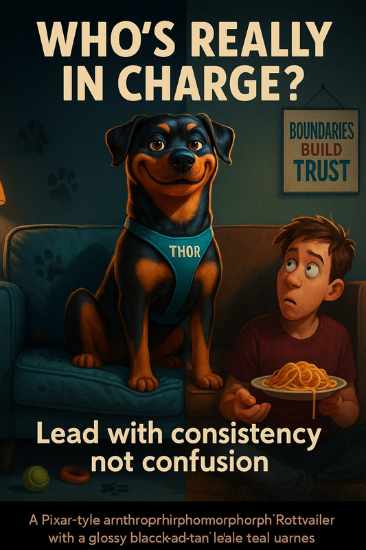 Your dog's not being sassy—he's managing your household policies 🐾