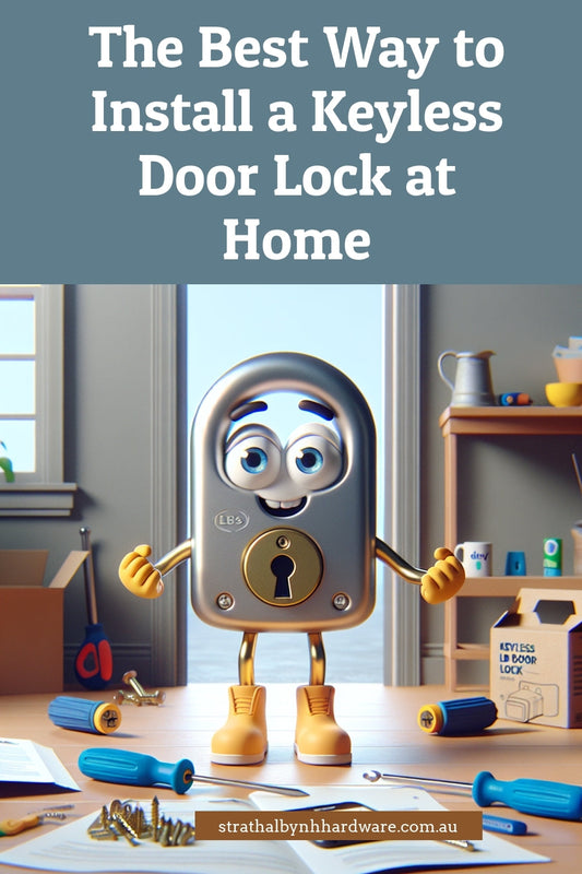 The Best Way to Install a Keyless Door Lock at Home