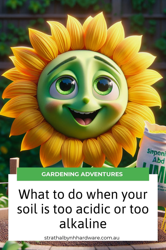 What to do when your soil is too acidic or too alkaline