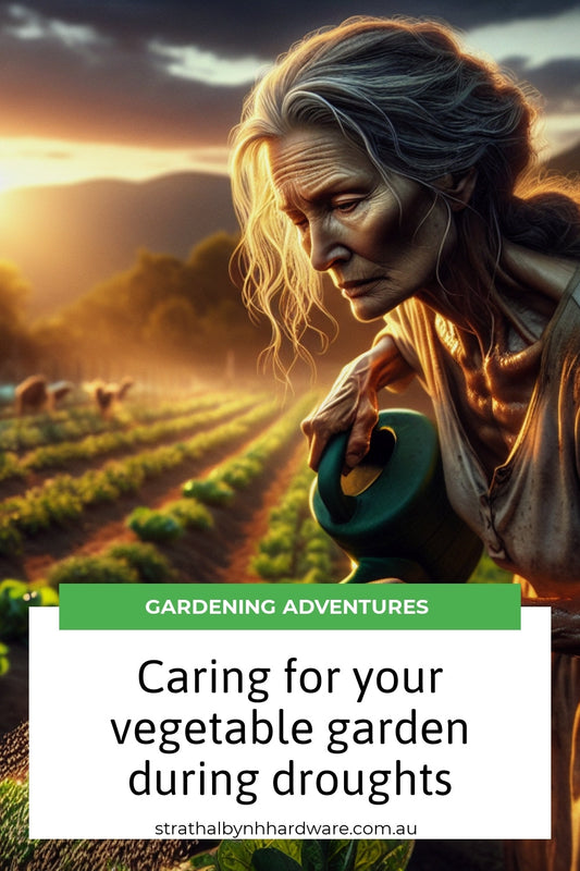 Caring for your vegetable garden during droughts