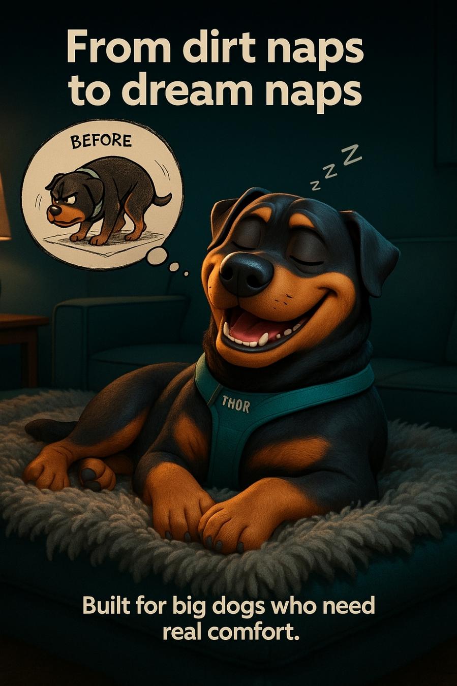 Your dog isn’t ‘too tough’ for comfort – you’ve just been buying the wrong blankets 👇