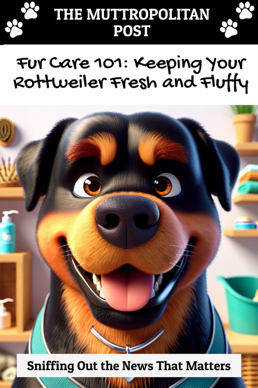 Fur Care 101: Keeping Your Rottweiler Fresh and Fluffy