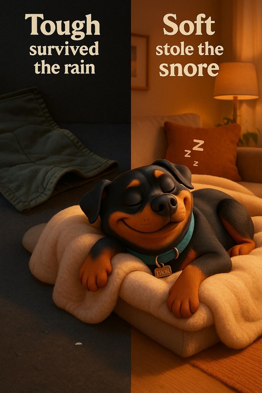 Spent $90 on throw blankets, but your dog still steals your doona? 👇