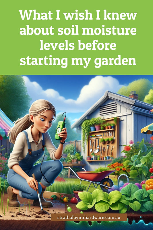 What I wish I knew about soil moisture levels before starting my garden