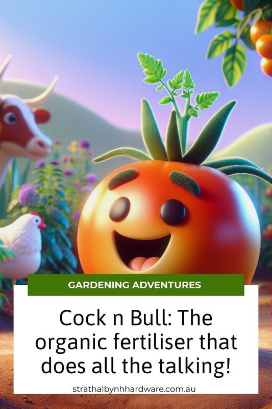 Cock n Bull: The organic fertiliser that does all the talking!