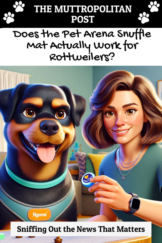 Does the Pet Arena Snuffle Mat Actually Work for Rottweilers?