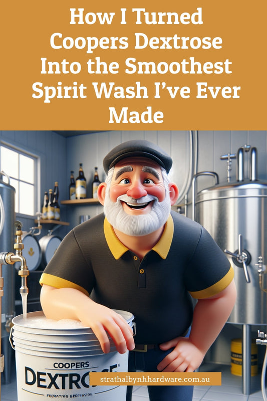 How I Turned Coopers Dextrose Into the Smoothest Spirit Wash I’ve Ever Made