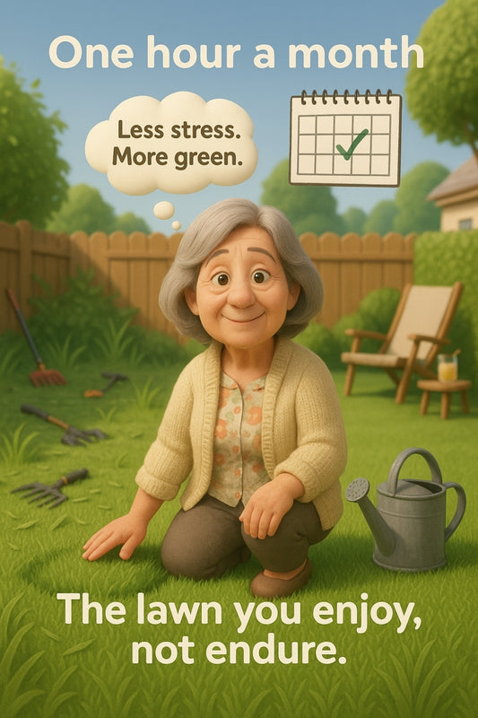 Still mowing every weekend? 🙃👇