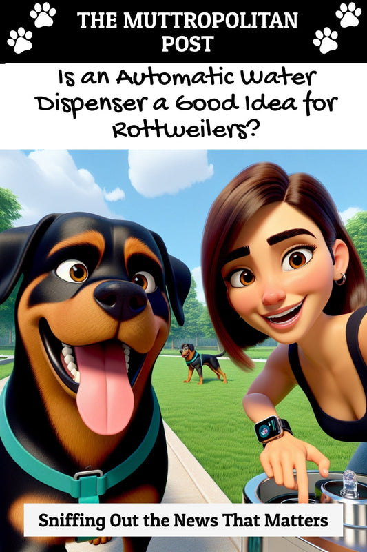 Is an Automatic Water Dispenser a Good Idea for Rottweilers?