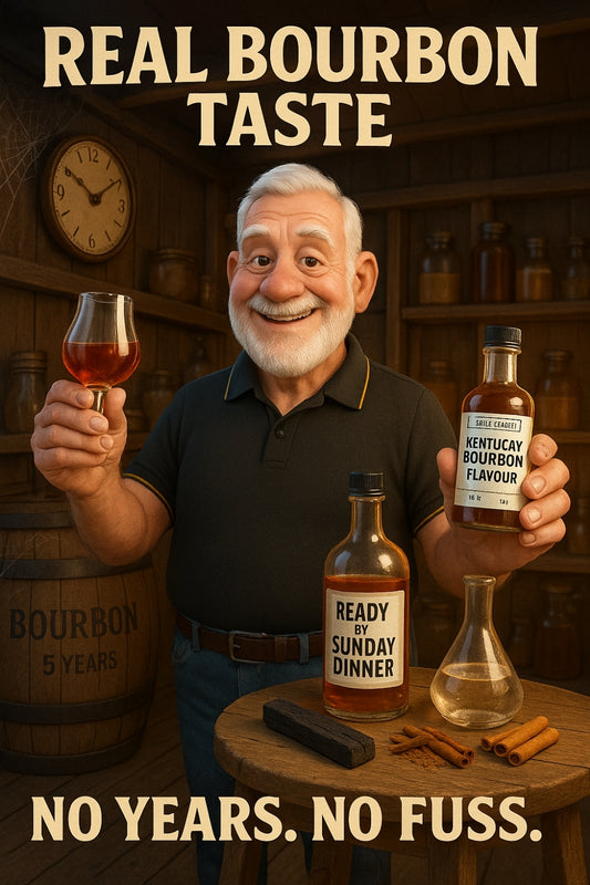 Homemade bourbon that tastes like a shelf bottle 🔽