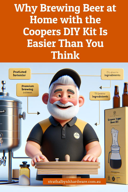 Why Brewing Beer at Home with the Coopers DIY Kit Is Easier Than You Think