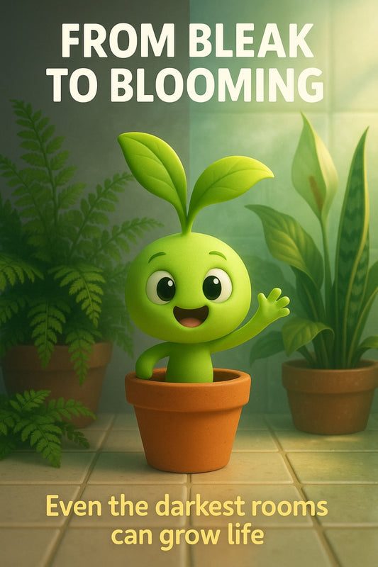 How to Create a Lush Bathroom Oasis Without Natural Light